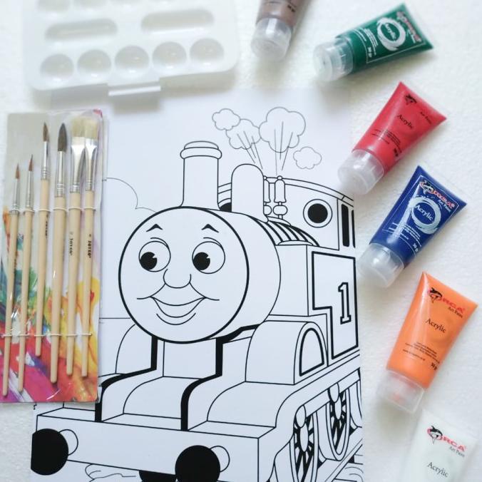 

Produk Unggulan] Kids Painting Kit 30Ml / Aktivitas Anak - Princess A