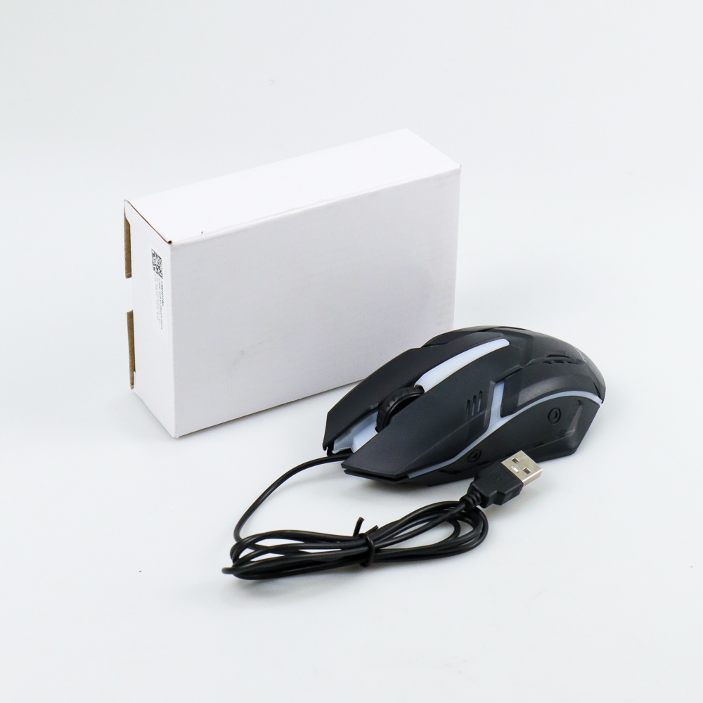 Mouse Gaming RGB 1000DPI Dengan Kabel USB