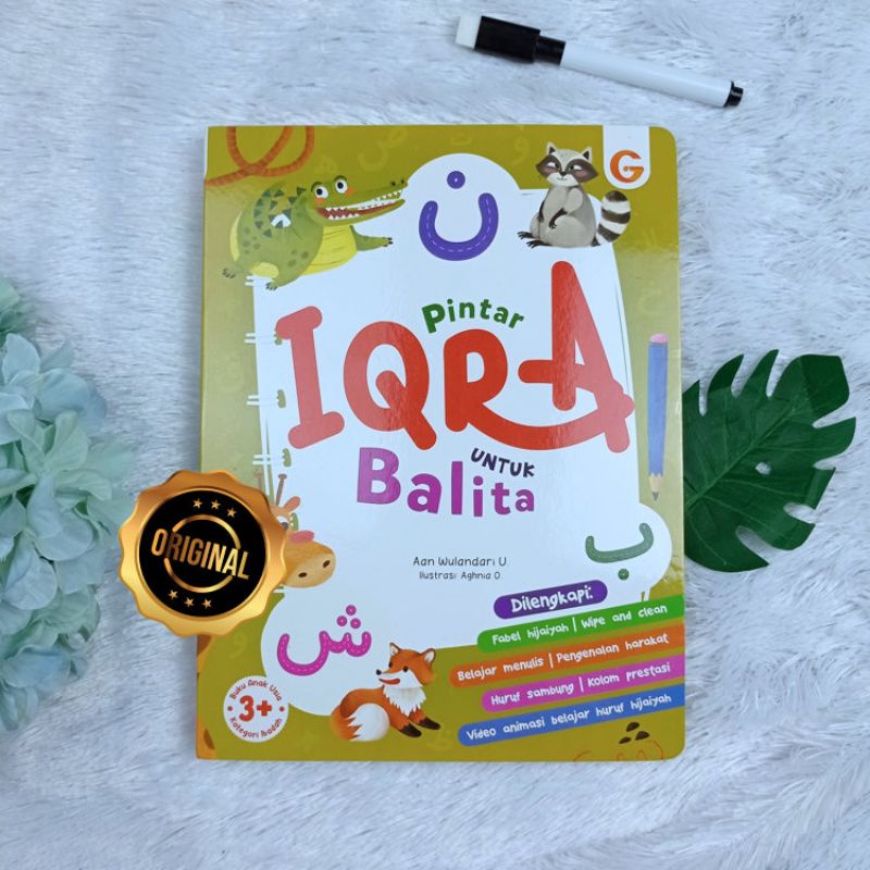 

BoardBook Pintar IQRA untuk Balita