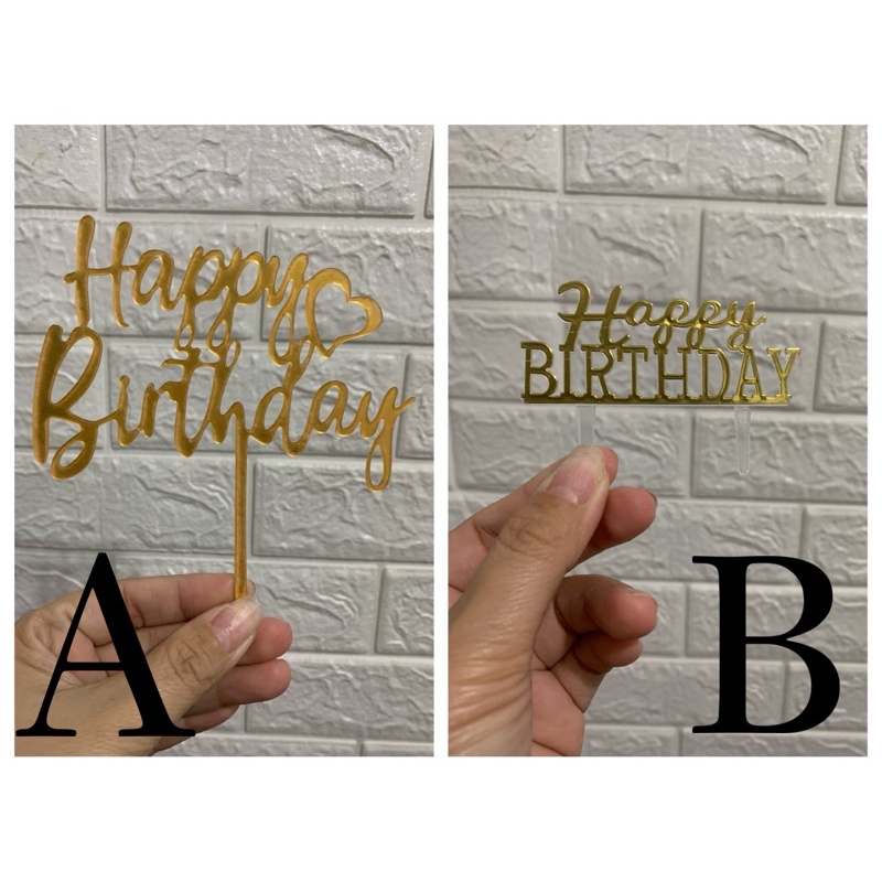 

Topper HAPPY BIRTHDAY