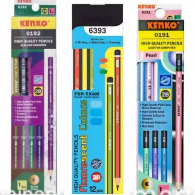 

Kenko pensil 2B 0192 /alat tulis pencil