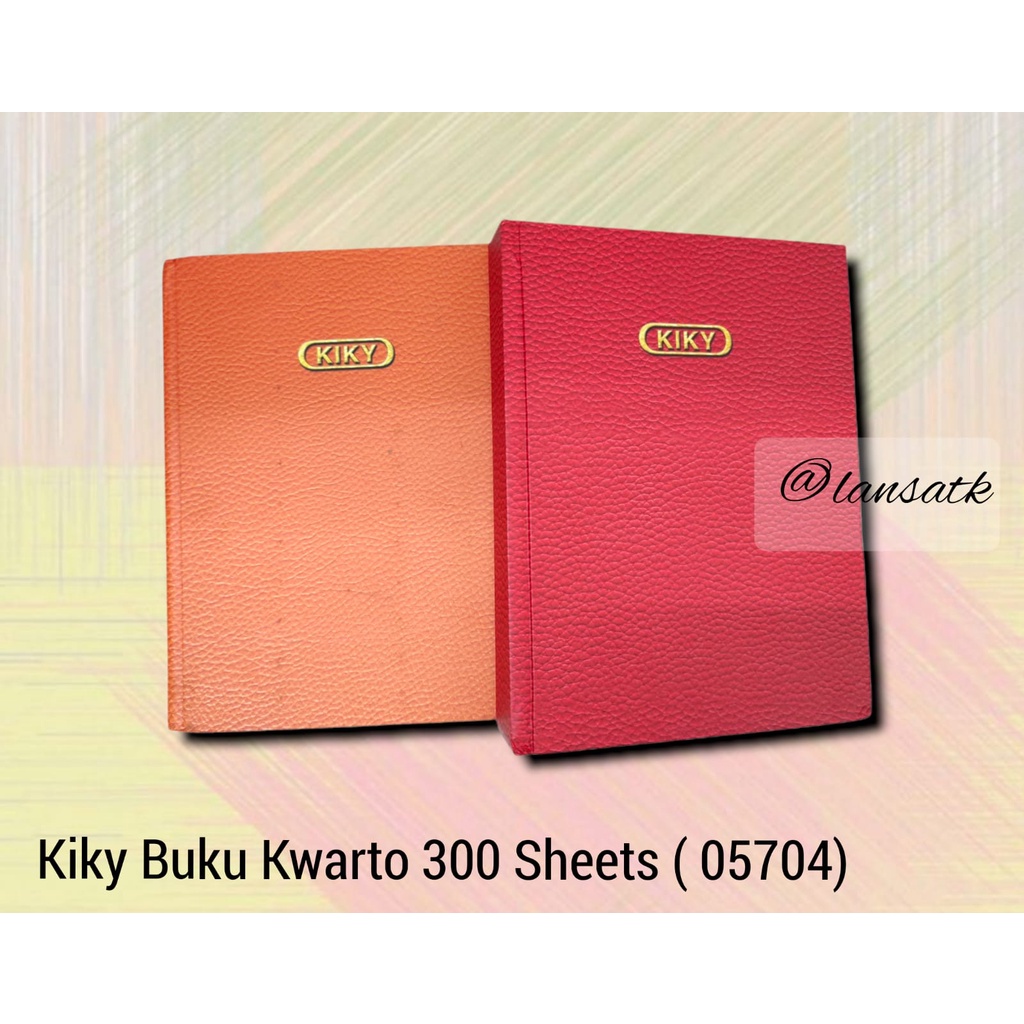 

KIKY BUKU KWARTO 300 SHEETS (05704)