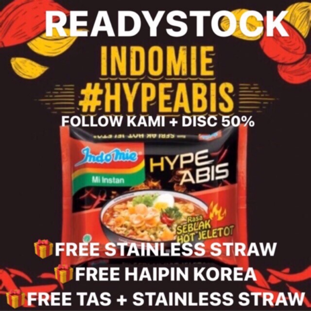 Indomie Goreng Hype Abis Chitato Seblak Shopee Indonesia