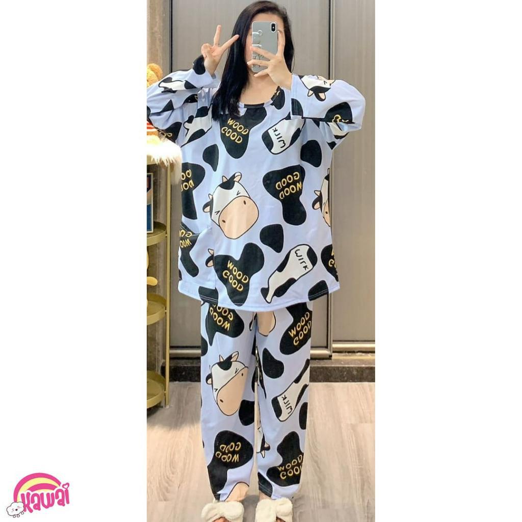 KAWAI BAJU TIDUR PIYAMA SETELAN PP JUMBO LD 125 OVERSIZED IMPORT