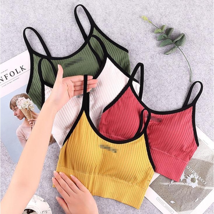 DODORY  BRA544 Sport Bra Wanita Pakaian Dalam Bra Olahraga Gym Bra Tanpa Kawat