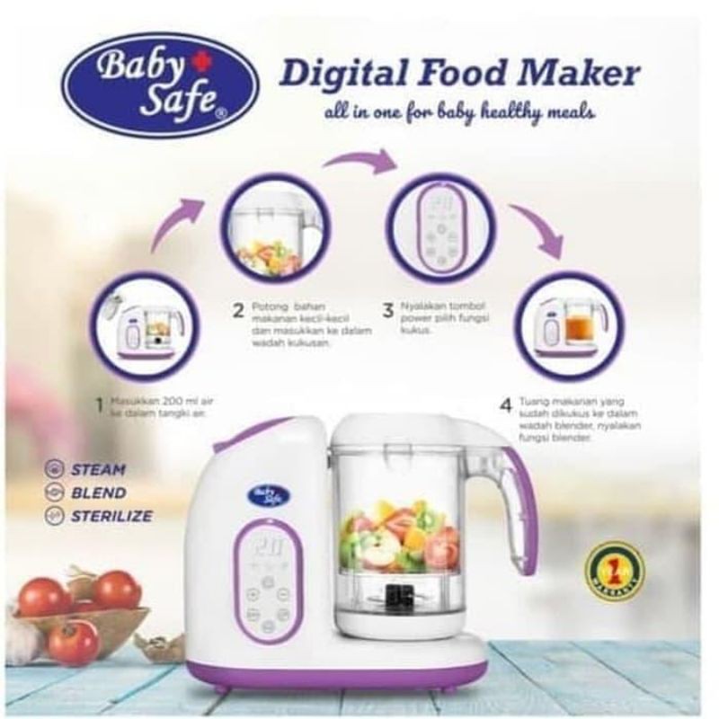 Baby Safe Digital Food Maker