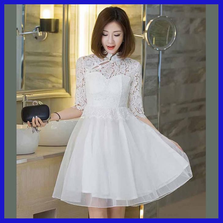 SIMPLE DRESS SEMI WEDDING