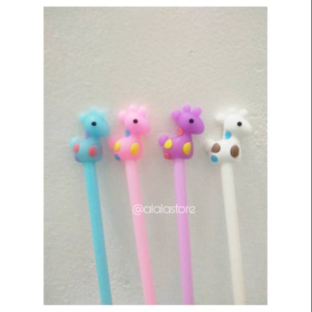 

Pulpen Gel Lucu Karakter (Dot Giraffe)