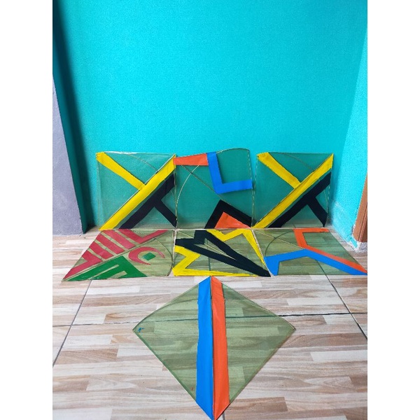 Layangan plastik seot&munaroh super