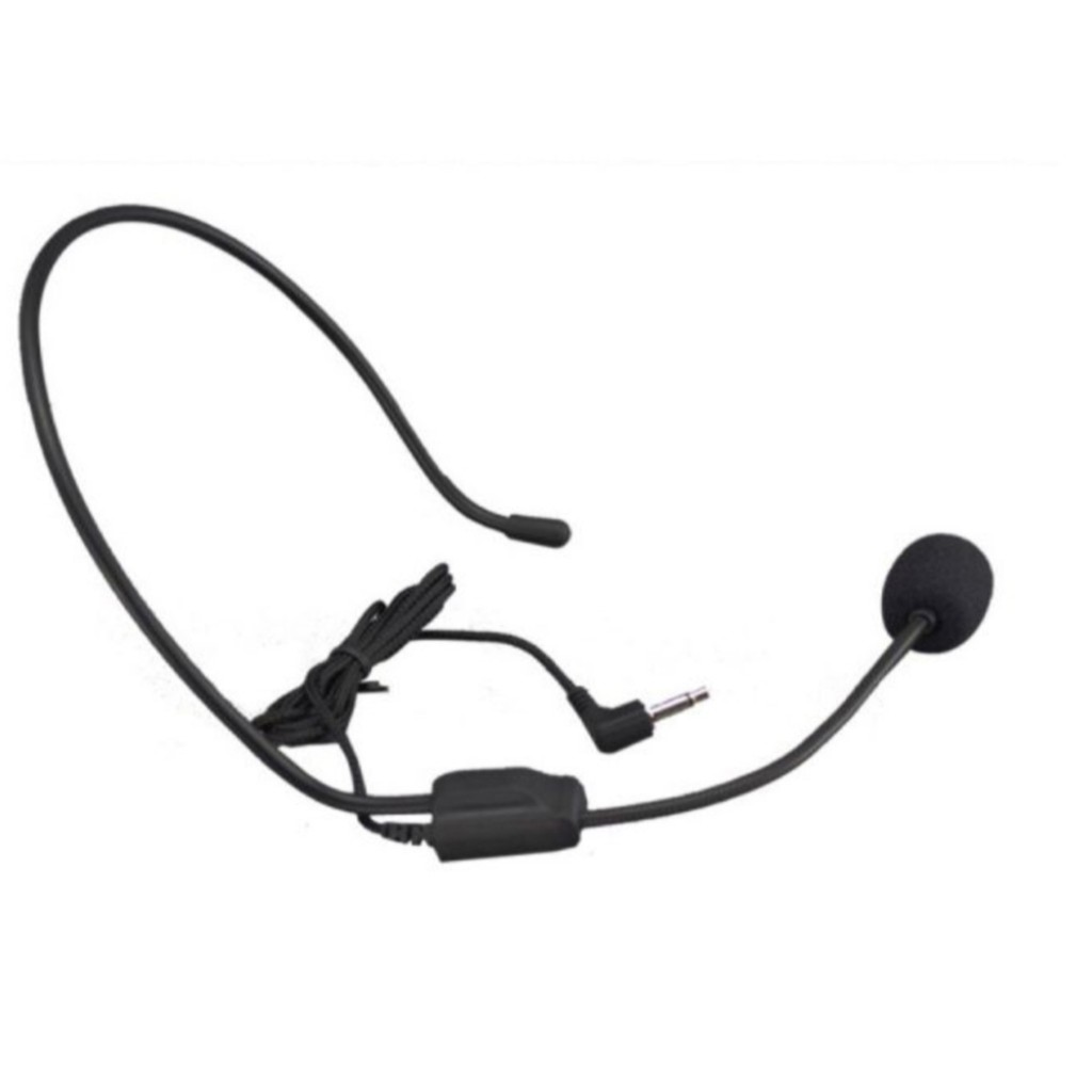 Mic Clip On BANDO Kepala - Microphone Youtuber Gamer Vlog Audio Microphone