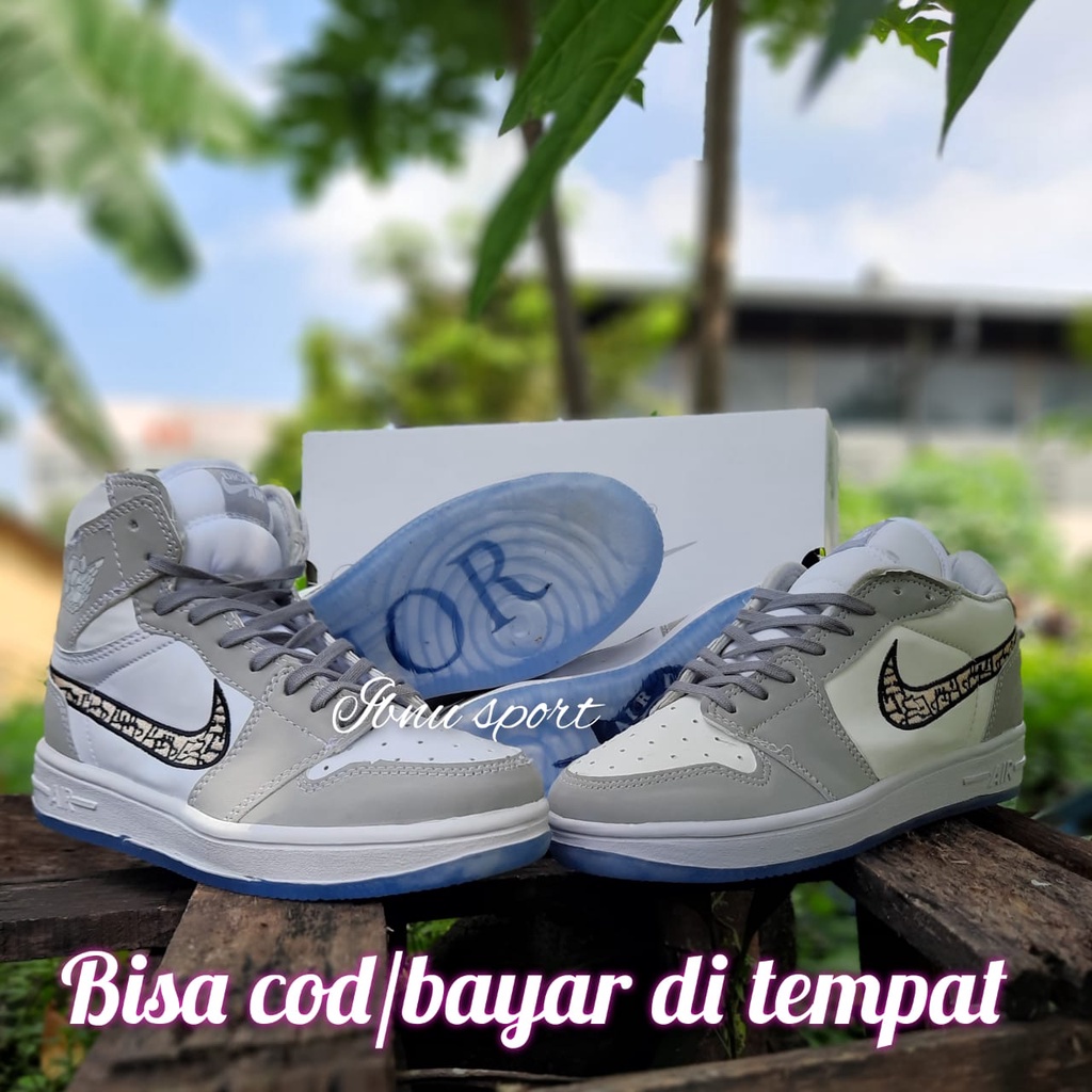 [ Promo Cod ] Jordan X D i o r High&Low/Nike Jordan Retro//Sepatu Nike