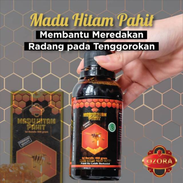 MADU HITAM | MADU KESEHATAN &amp; VITALITAS | OBAT HERBAL - OZORA
