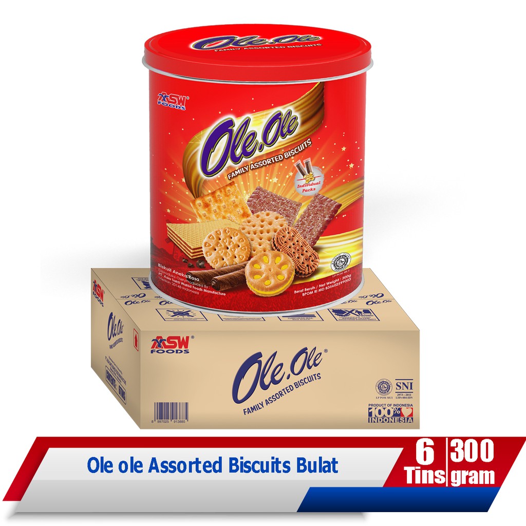 

ASW BISC OLE-OLE BISC ASSORTED BULAT 300