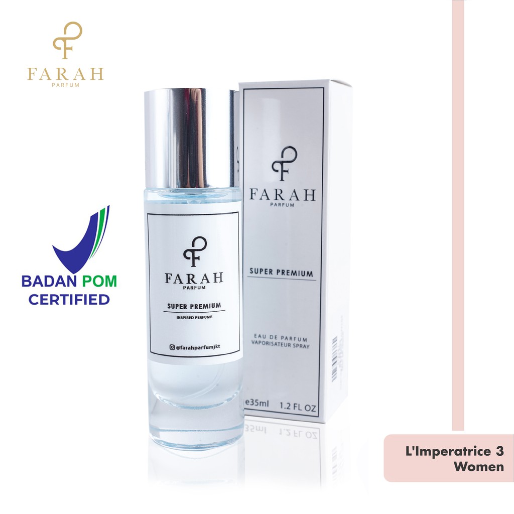 L'Imperatrice 3 Women Super Premium by Farah Parfum - Parfume Wanita Tahan Lama - Best Seller No.11