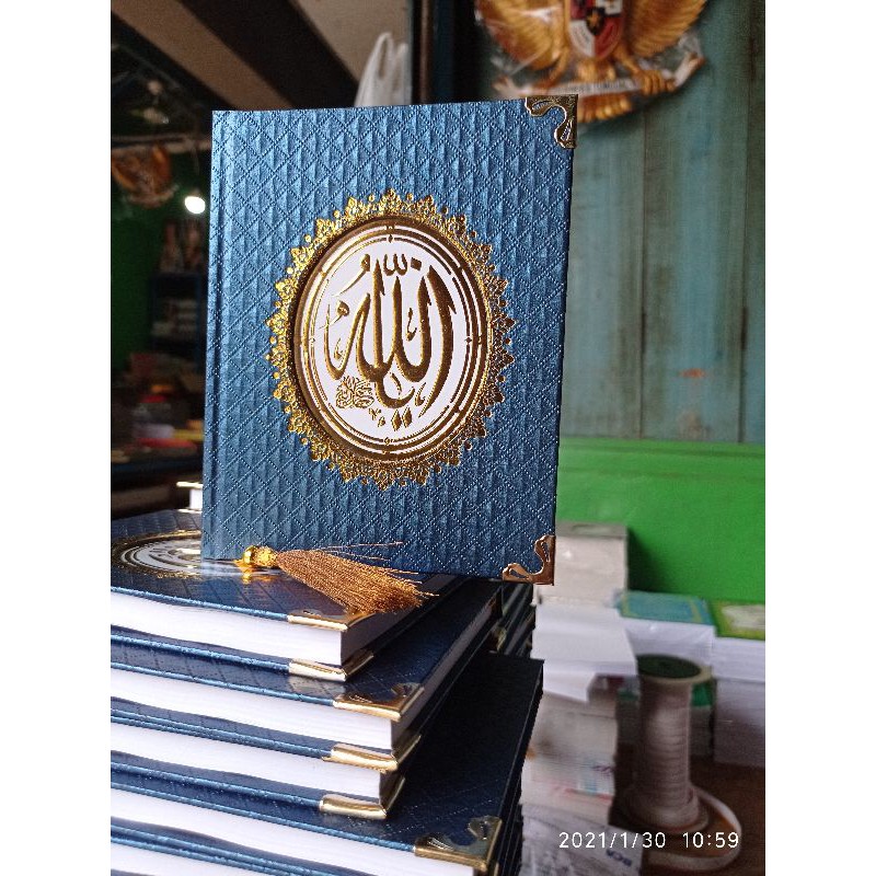 Cetak Yasin hard cover 224-240 halaman HVS bonus AL QURAN