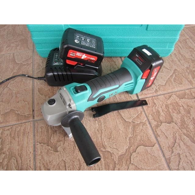 Mesin Gerinda Cordless Dca 18v Adsm100 Gerinda Batere Grinder Portable