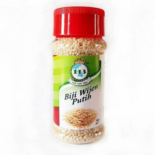 

113 Biji Wijen Putih / White Sesame Seeds