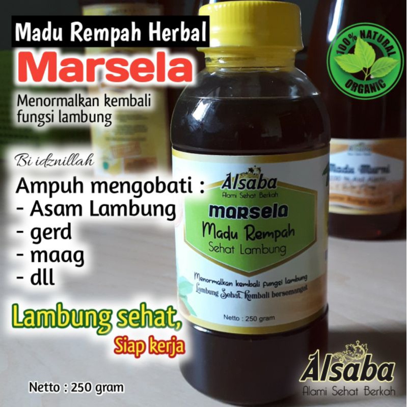 MADU ASAM LAMBUNG GERD Maag Alsaba MARSELA Ampuh mengatasi maag kronis