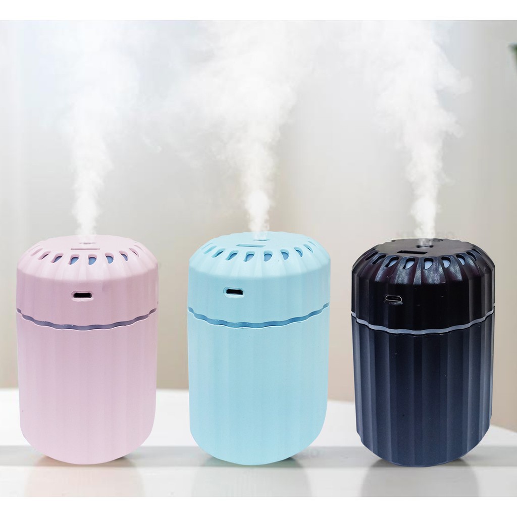 Air Humidifier/Aroma Theraphy Diffuser Usb Mini 200ml A8 / Pelembab Udara LED Light