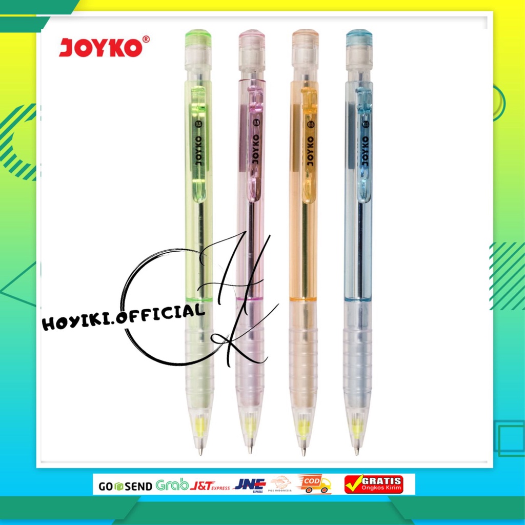 

JOYKO Mechanical Pencil / Pensil Mekanik Joyko MP-15 0.5 mm