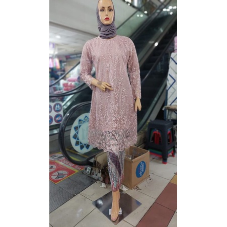 TUNIK SHANUM // BAHAN TILLE BORDIR MUTIARA // By ALDI KEBAYA