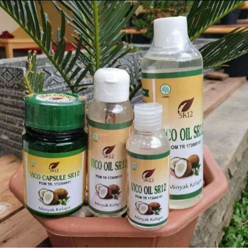 

New Best Seller ! Vco Minyak Kelapa Murni SR12 (250Ml)/Vico Virgin Coconut Oil/Minyak Seribu Manfaat