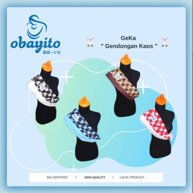 Obayito Gendongan Kaos
