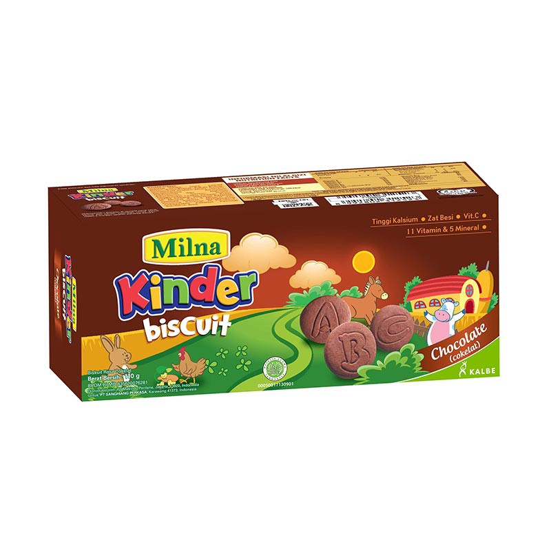 Milna Kinder (Toddler) Biscuit 12m+ (Tersedia varian rasa)