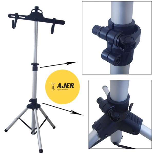 Bike Repair Stand tripod gantungan servis sepeda di Frame