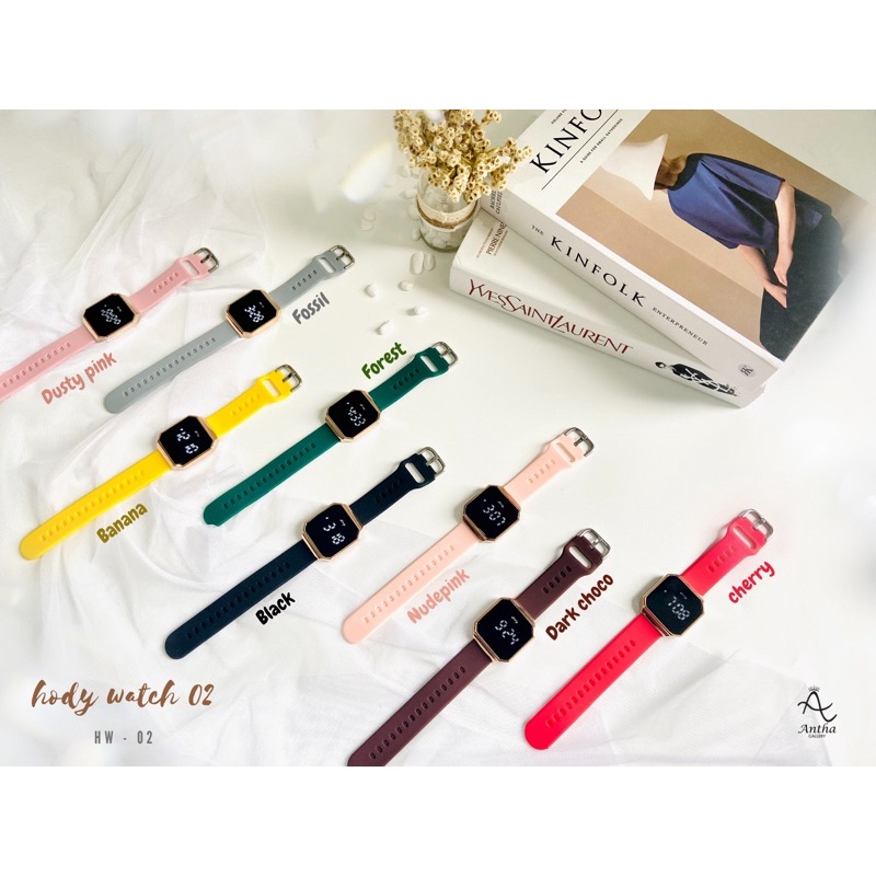 Hody Watch HW 02 Jam Tangan Wanita LED by Hody