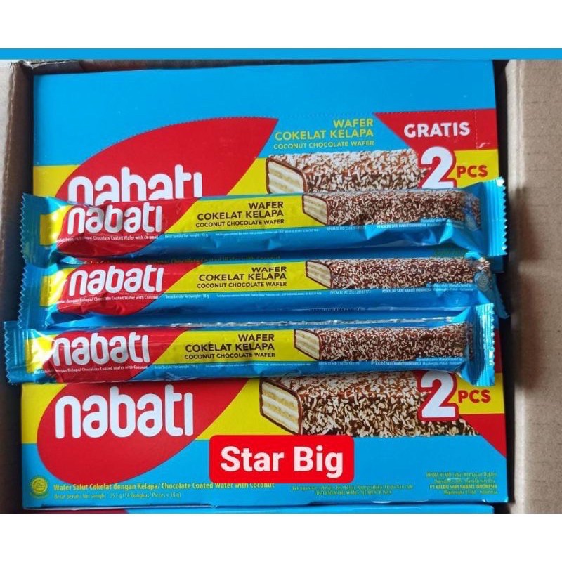 Jual Nabati Wafer Coklat Kelapa Shopee Indonesia