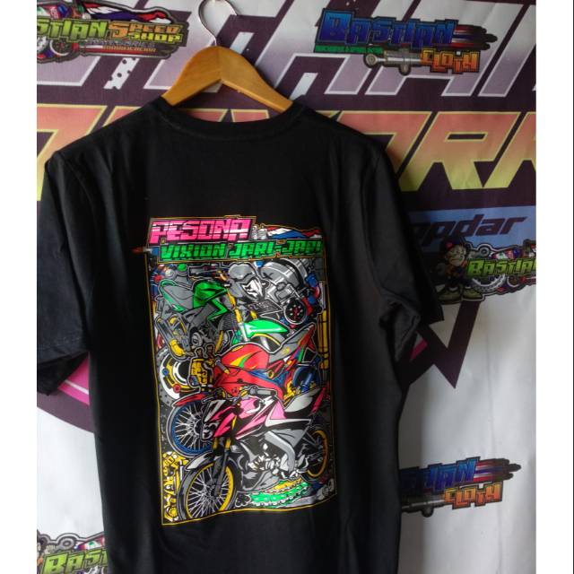Kaos Pesona Vixion , kaos vijar , kaos vixion , kaos racing , kaos motor