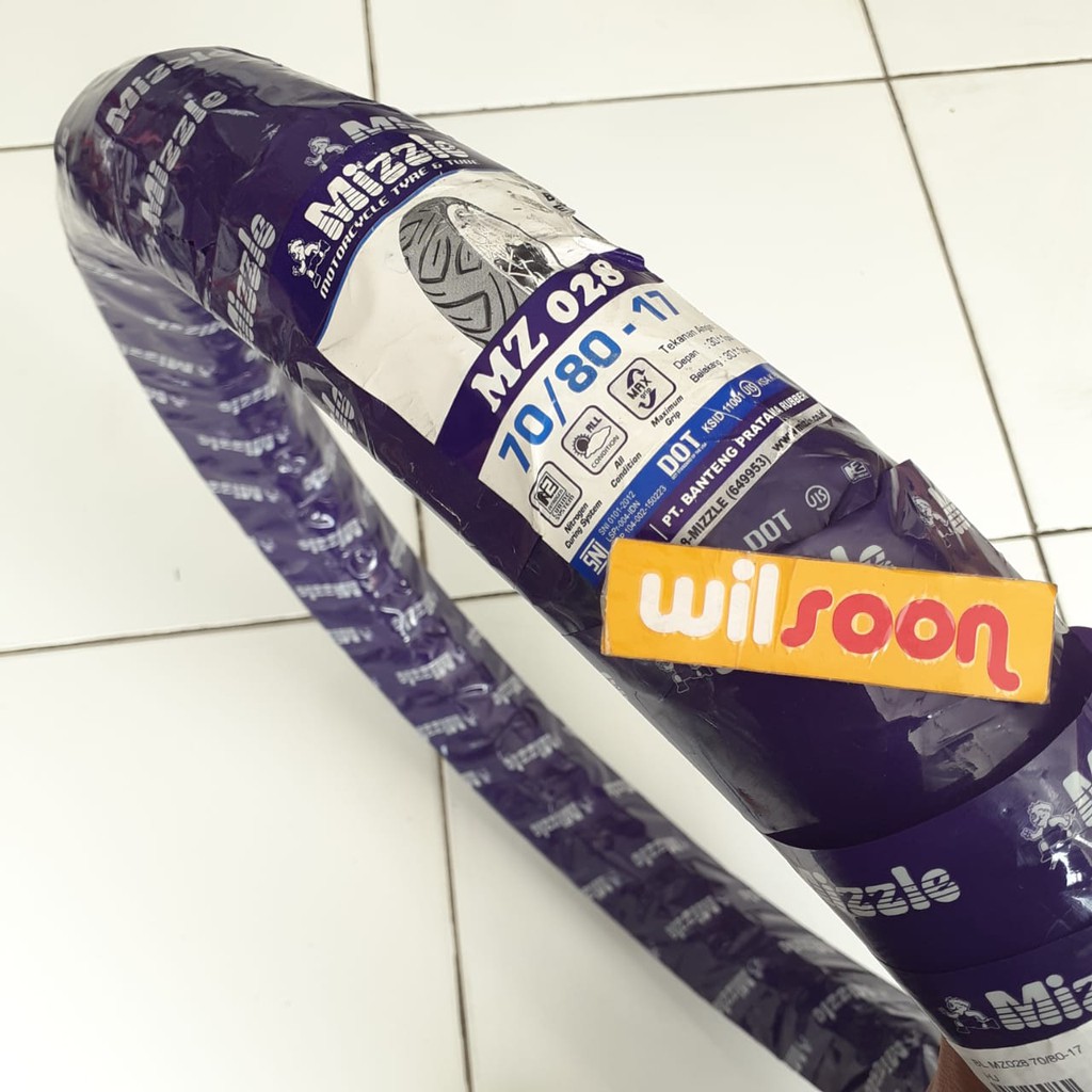Ban Luar Mizzle MZ028 70/80-17 Tube Type