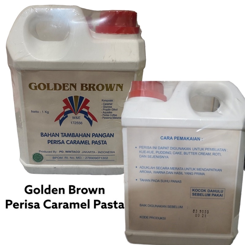 

Perisa Caramel Pasta merk Golden Brown