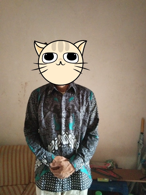 Batik Couple Keluarga Sania Ruffle Ori Ndoro Jowi Termurah Motif Dimensi Abu