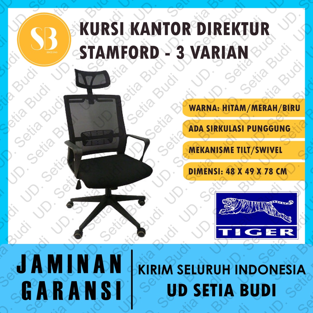 Kursi Kantor Direktur Tiger Stamford