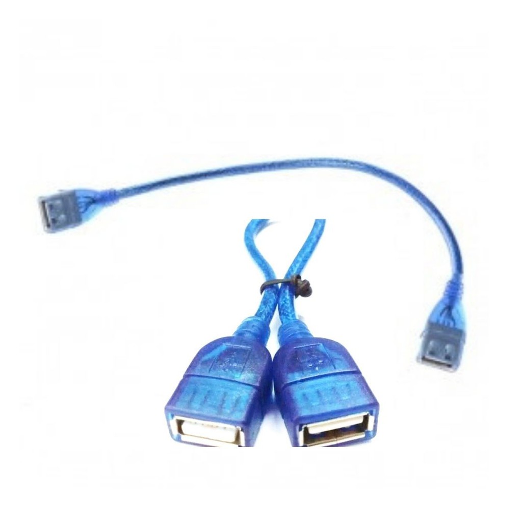 Kabel Konektor USB Extension Female Ke Female Adapter 30cm Adapter 111108