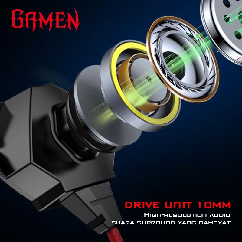 Gamen GE300 Gaming Earphone