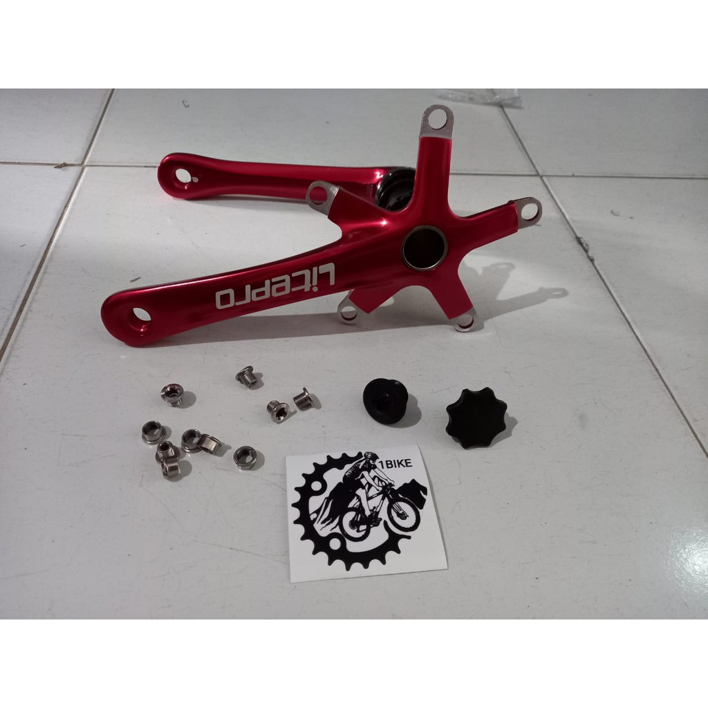 Crank set arm Litepro include BB Holowtech 2 BCD 130