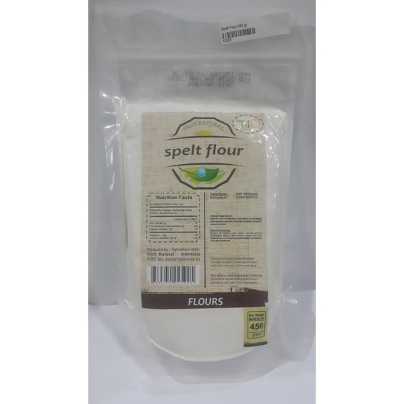 

BISA COD Tepung Spelt Trio Natural / Spelt Flour / Gluten Free / Bebas Gluten