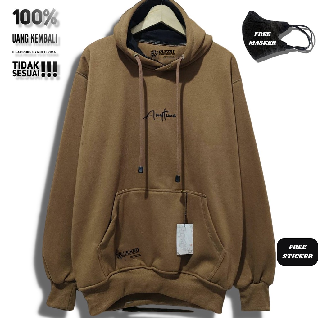 Zipper Hoodie Pria Original KACHIOS Sweater Pria Distro Jumbo Hoodie Oversize Korean Style Cowok Ter