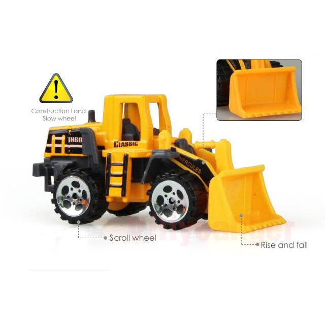 Mall Mainan Truck Konstruksi Diecast paket 6 pcs mobil mobilan truck construction toys