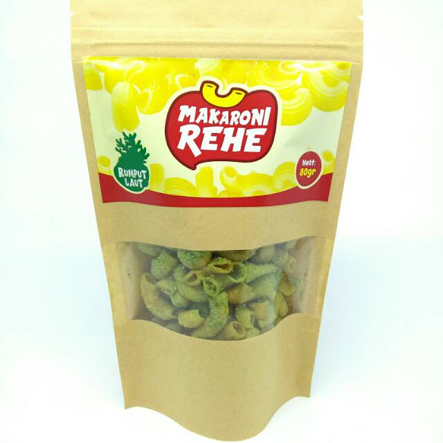 

Makaroni Rehe Rasa Seaweed / Makanan Milenial / Cemilan Kekinian