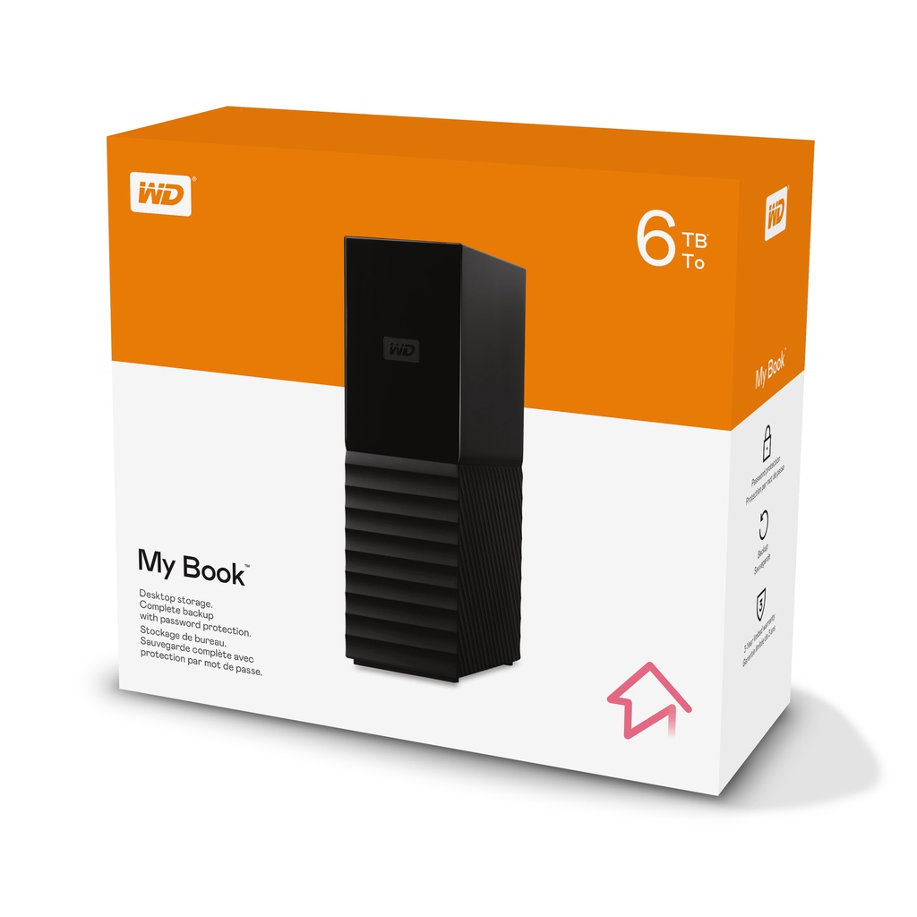 Harddisk WD My Book 6 TB