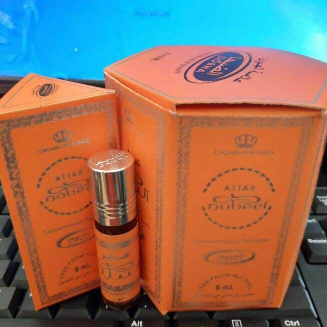 ATTAR NABEEL Parfum DOBHA 6ml Minyak Wangi Roll On NonAlkohol