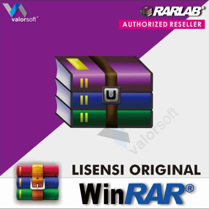 Lisensi Winrar Original - Lifetime