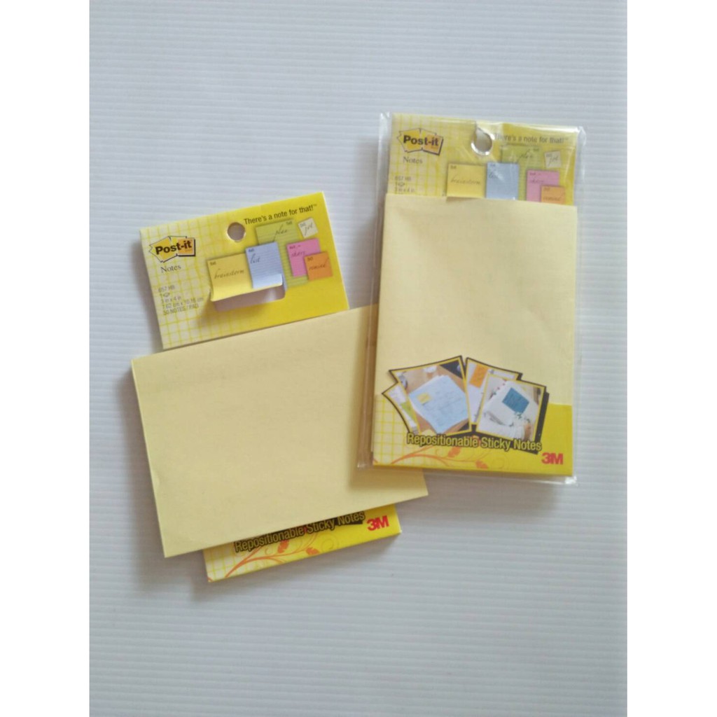 

post it notes 3x4in