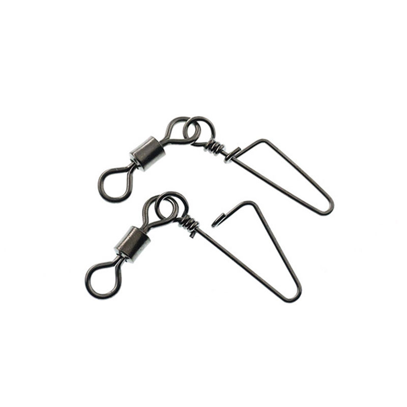 10pcs Kili-Kili Pancing Rolling Swivel Bahan Stainless Steel