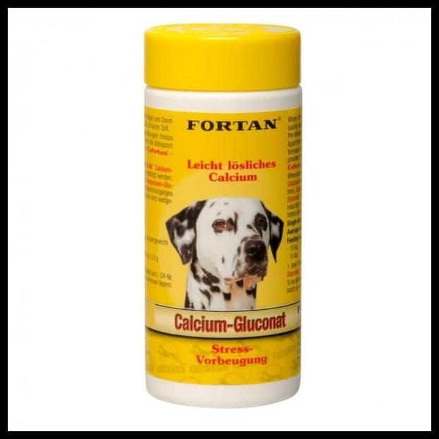 Vitamin Kalsium Anjing Fortan Calcium Gluconat 100Gr Promo Hari Ini