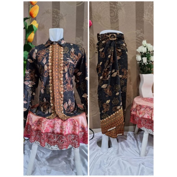 BAJU CUOPLE BATIK MODERN| BAJU PESTA| BAJU KONDANGAN| CUOPLE| CUOPLE| ROK BATIK LILIT| CUOPLE BATIK MEWAH